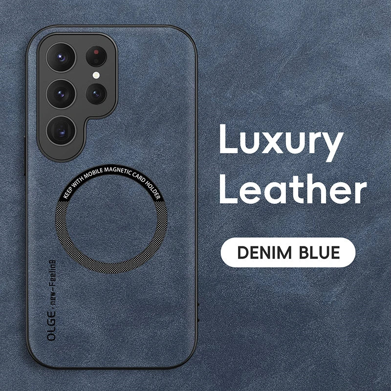 Samsung Magsafe Luxury Leather Case
