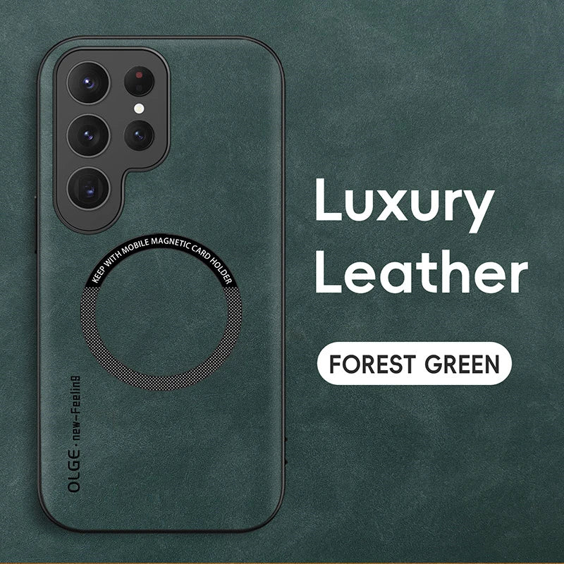 Samsung Magsafe Luxury Leather Case