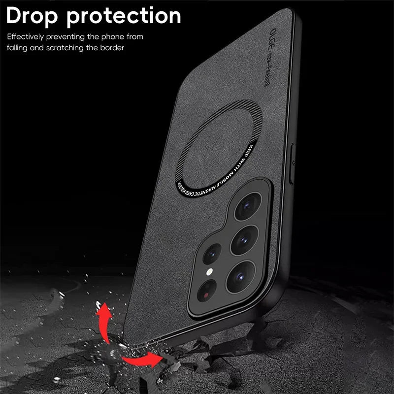 Samsung Magsafe Luxury Leather Case