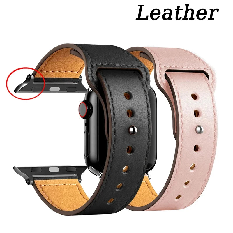 Leather Apple Watch Band