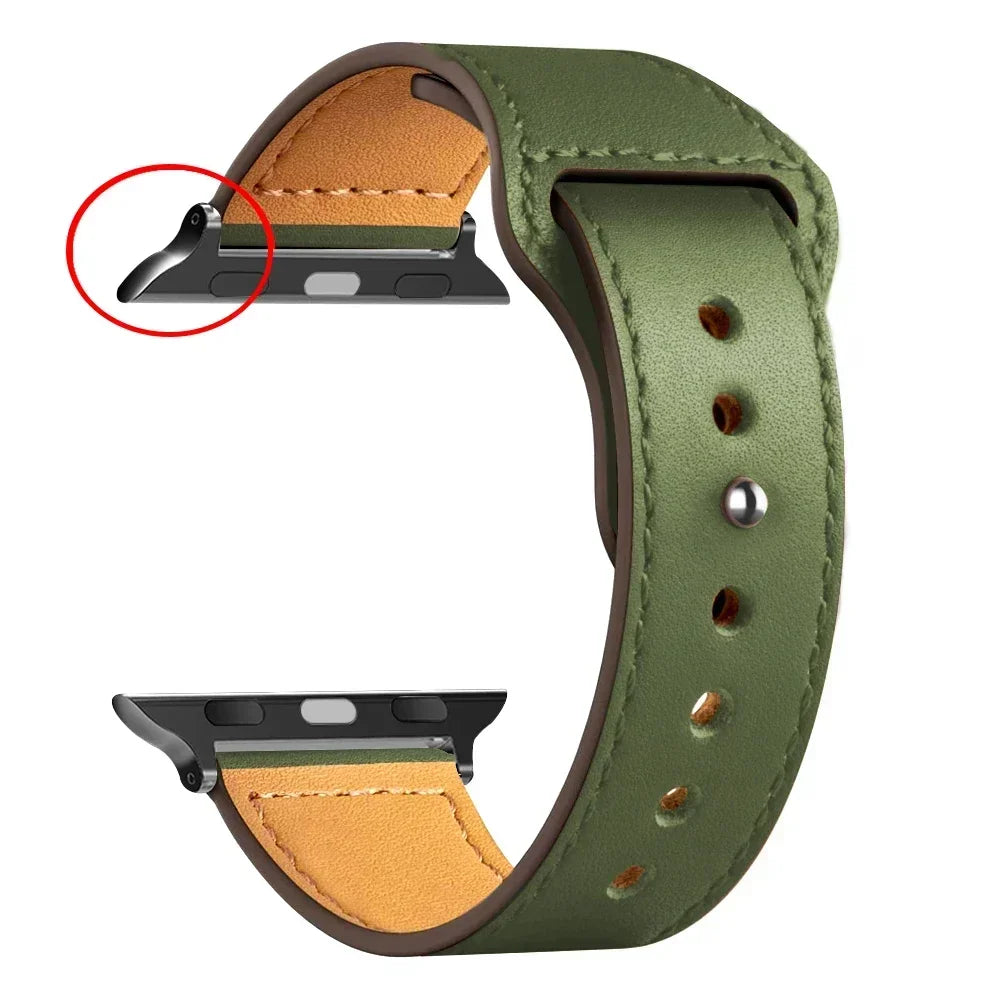 Leather Apple Watch Band