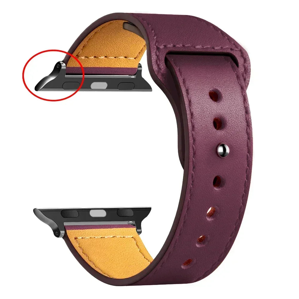 Leather Apple Watch Band