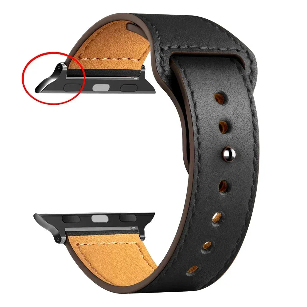 Leather Apple Watch Band