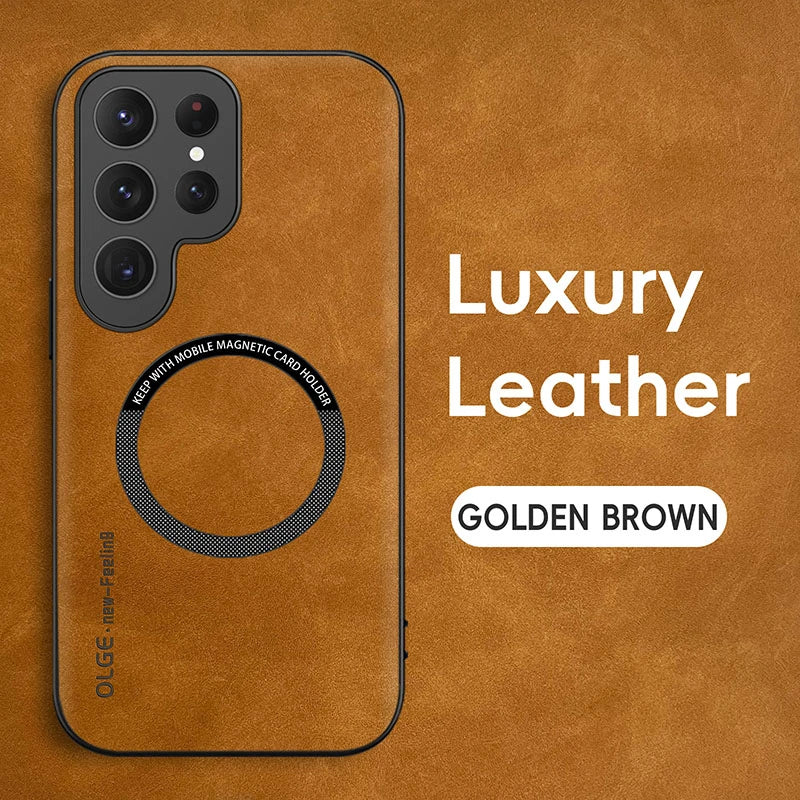 Samsung Magsafe Luxury Leather Case