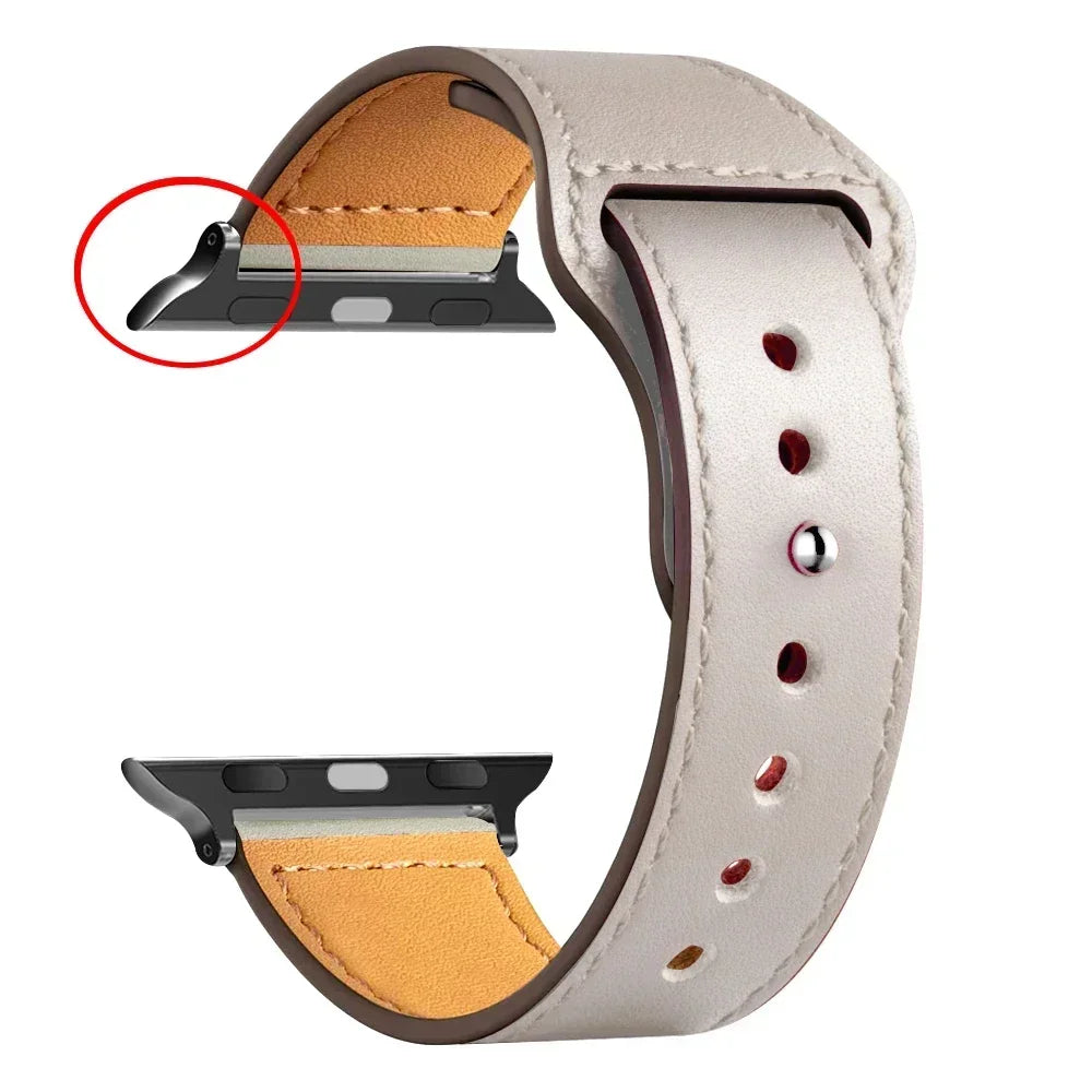 Leather Apple Watch Band