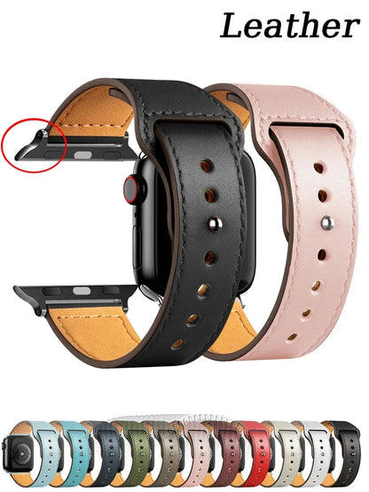 Leather Apple Watch Band