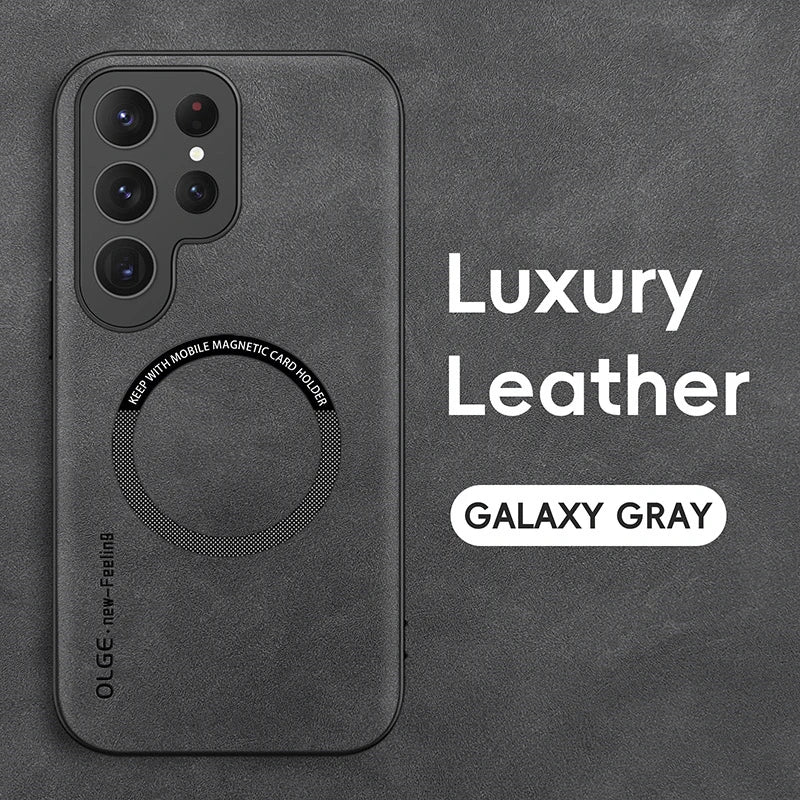 Samsung Magsafe Luxury Leather Case